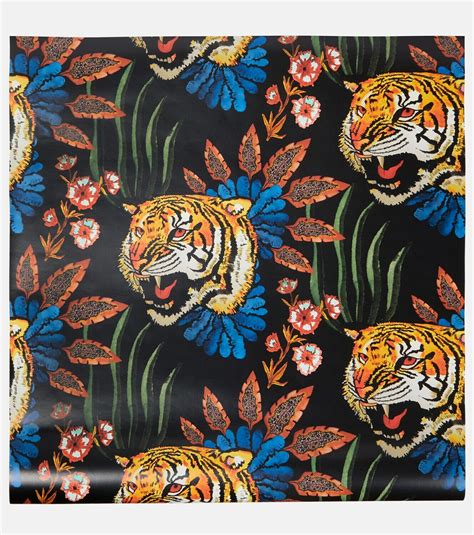 gucci tiger leaf wallpaper|gucci tiger emblem.